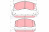 Toyota Estima Emina / Lucida R1 Ön Disk Balata TRW