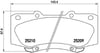 Toyota Hilux Vigo Ön Fren Balatası BREMBO