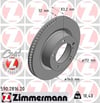 Toyota Land Cruiser Ön Fren Diski Hava Kanallı 340mm ZIMMERMANN
