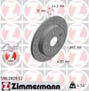 Toyota Corolla Cross C-HR Yaris Cross Arka Fren Diski Dolu Tip Delikli 281mm ZIMMERMANN