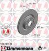Toyota Yaris Ön Fren Diski Hava Kanallı 280mm ZIMMERMANN