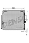 Toyota Land Cruiser J200 Klima Radyatörü Kondenseri DENSO