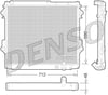 Toyota Land Cruiser J200 Motor Su Radyatörü DENSO