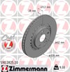 Toyota RAV4 Ön Fren Diski Hava Kanallı 328mm ZIMMERMANN