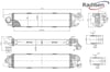 Renault Trafic III Intercooler RADISEN