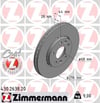 Renault Trafic III Ön Fren Diski 296mm ZIMMERMANN