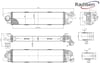 Renault Trafic III Intercooler RADISEN