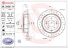 Hyundai Tucson Kia Sportage Arka Fren Diski Dolu Tip Delikli BREMBO