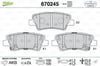 Hyundai Tucson / Kia Sportage Arka Disk Fren Balatası VALEO