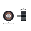 Powergrip Avara Rulmanı GATES