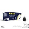12V BAX Soketli Ampul W1.2W B8.5d Siyah 10'lu NIKEN