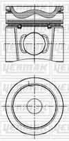 Cummins Komatsu Piston Segman Q107.0mm STD YENMAK