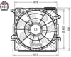 Motor Soğutma Fanı DENSO