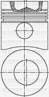 Steyr Traktör 768 WD 308.40/41/45 540/A.545/A.548 Piston Segman Q100.0MM STD YENMAK