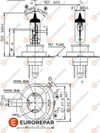 H4 Ampul 12V 60/55W EUROREPAR