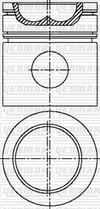 Perkins Truck PD 700 AS SUPER 6.354 Piston Segman Q98.48MM STD YENMAK