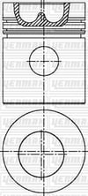 Perkins 6.354.4 Piston Segman Q98.48MM STD YENMAK