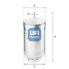 Yakıt Filtresi UFI