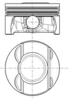 Motor Piston Komple MAHLE