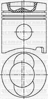 KHD F3 L 913 Piston Segman Q102.0mm STD YENMAK