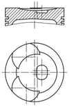 Piston Komple MAHLE