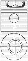 Zetor GM01 Piston Segman Q110.0MM STD YENMAK
