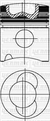 KHD BF 4 L 913 Piston Segman Q102.5mm 050 YENMAK