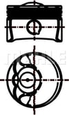 Komple Piston MAHLE