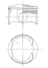 Motor Piston Komple MAHLE