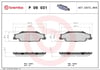 Cadillac CTS Fren Balata Takımı BREMBO