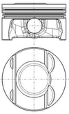 Motor Piston Komple MAHLE