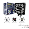 Kare Çalışma Lambası Pro 8 LED 3 Fonksiyonlu NIKEN