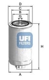 Yakıt Filtresi UFI