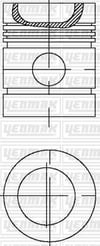 Perkins Seri 900 Seri 903.27 Euro 1 Piston Segman Q98.48MM STD YENMAK