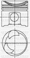 Caterpillar 3304 Piston Segman Q120.65mm STD YENMAK