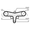 Triger Kayış Kiti CT1117K3 CONTITECH
