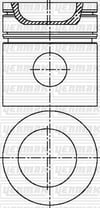 Perkins 4.236 AT Piston Segman Q98.48MM STD YENMAK