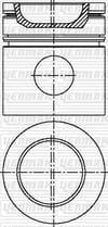 Perkins A4.248-T4.236 Piston Segman Q98.48MM STD YENMAK