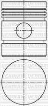Perkins 5830 3830 Piston Segman Q88.925MM STD YENMAK