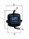 Yakıt Filtresi UFI