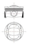 Piston Komple MAHLE