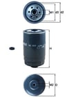 Yakıt Filtresi Spin-on MAHLE
