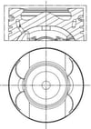 Piston Komple MAHLE