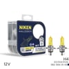 12V H4 60/55W Sarı Işık Ampul P43t 2800K NIKEN