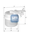 Yakıt Filtresi UFI