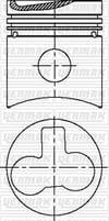 Hatz E/ES/780 Piston Segman Q83.0mm 100 YENMAK
