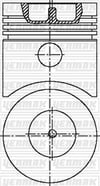 Lombardini LDA-510 Piston Segman Q85.0mm STD YENMAK