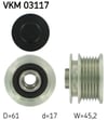 Alternatör Kasnağı Rulmanı SKF