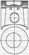 John Deere 300 NA .3179 D Piston Segman Q106.5mm STD YENMAK