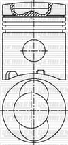 KHD F3L 913-F4L 913-F6L 913 Piston Segman Q102.5mm 050 YENMAK